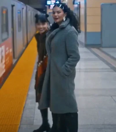 Ellyn Jade Nika and Madison Grey Sherpa Coat