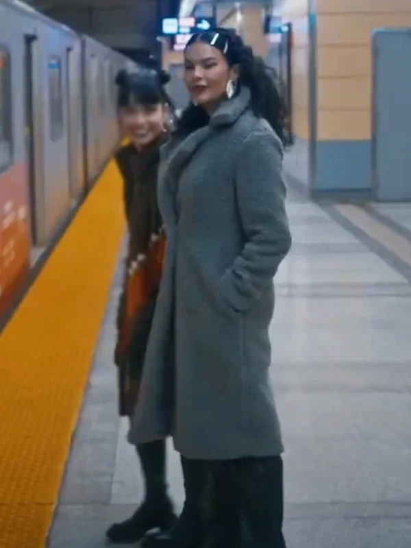 Ellyn Jade Nika and Madison Grey Sherpa Coat