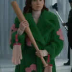 Elsbeth S03 Carrie Preston Green Flower Coat