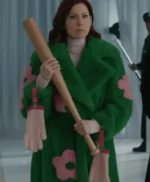 Elsbeth S03 Carrie Preston Green Flower Coat