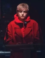 Emma Corrin A Murder at the End of the World Coat