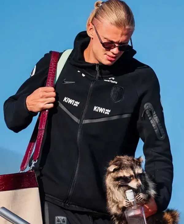 Erling Haaland Nike Fleece Track Jacket