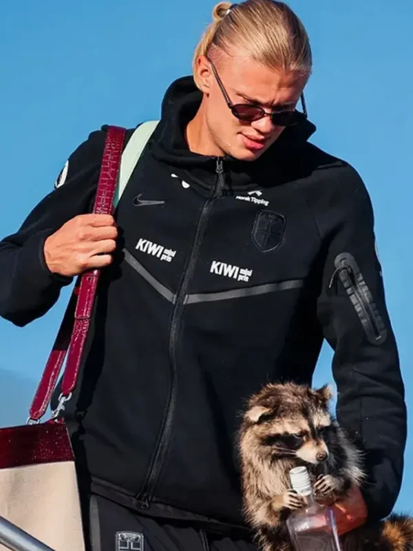 Erling Haaland Nike Fleece Track Jacket