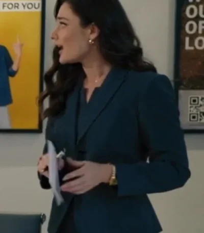 Make Me A Match 2023 Eva Bourne Black Blazer