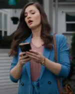 Make Me A Match 2023 Eva Bourne Blue Suit