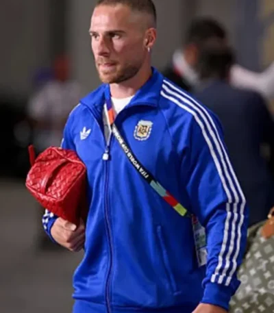 Messi FIFA 2026 Argentina Blue Track Jacket