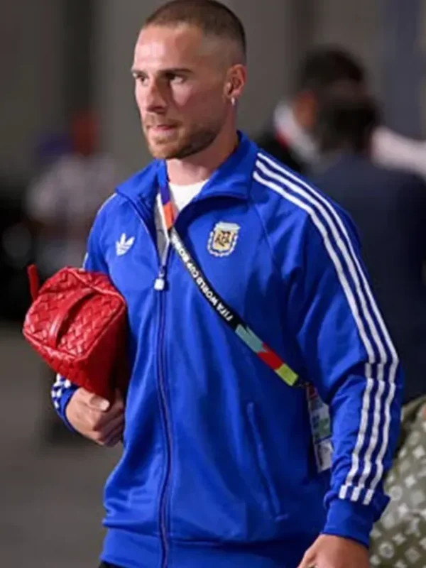 Messi FIFA 2026 Argentina Blue Track Jacket