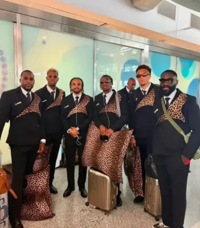 FIFA 2026 DR Congo Leopard Print Suit