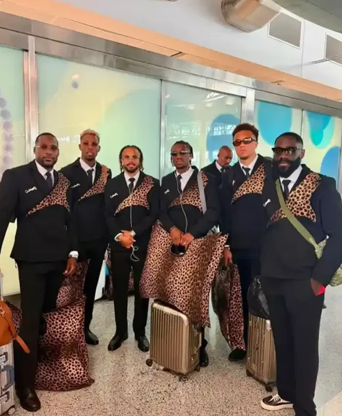 FIFA 2026 DR Congo Leopard Print Suit