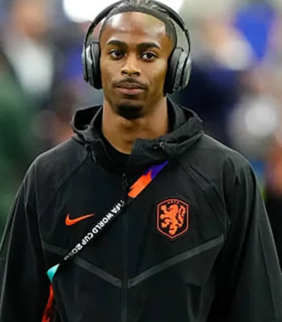 FIFA 2026 Netherlands Tech Black Jacket