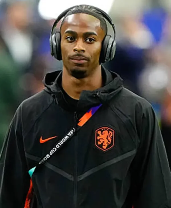 FIFA 2026 Netherlands Tech Black Jacket