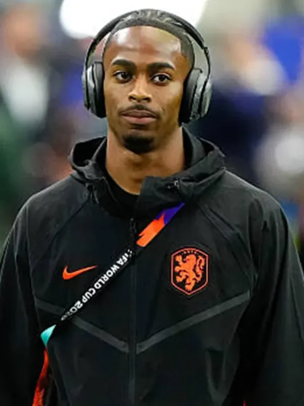 FIFA 2026 Netherlands Tech Black Jacket