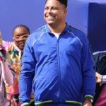 FIFA 2026 Ronaldo Nazário Blue Track Jacket