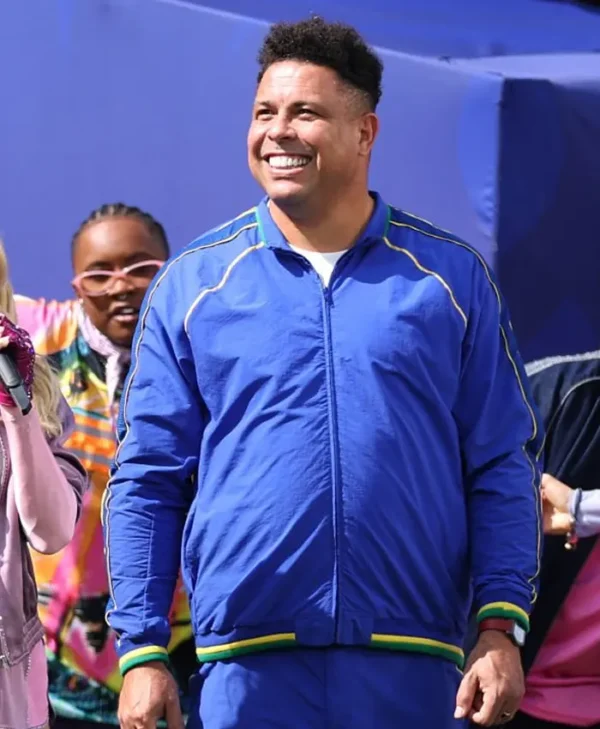 FIFA 2026 Ronaldo Nazário Blue Track Jacket