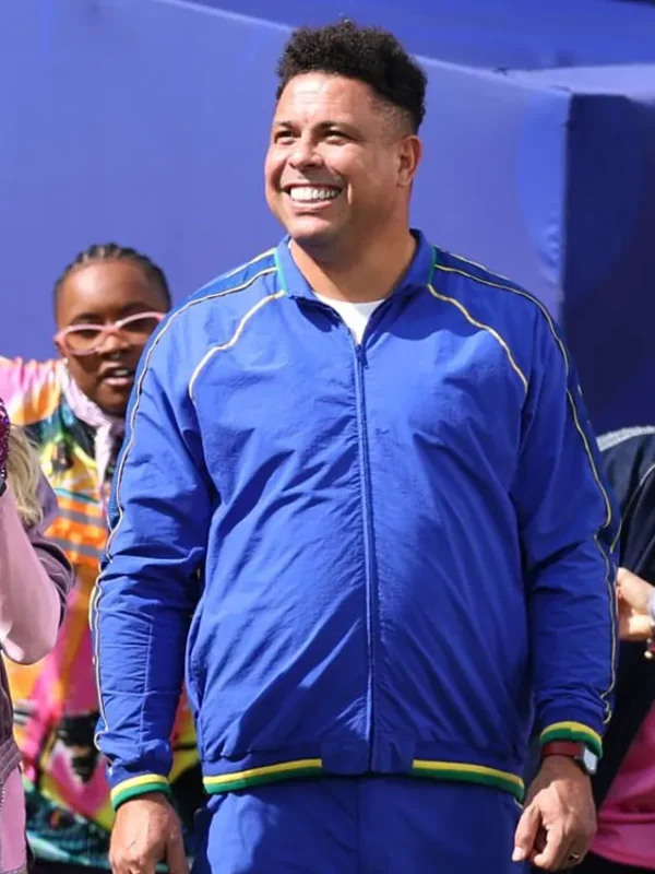 FIFA 2026 Ronaldo Nazário Blue Track Jacket