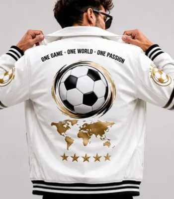 FIFA World Cup 2026 Inspired Leather Jacket