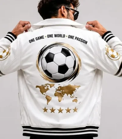 FIFA World Cup 2026 Inspired Leather Jacket