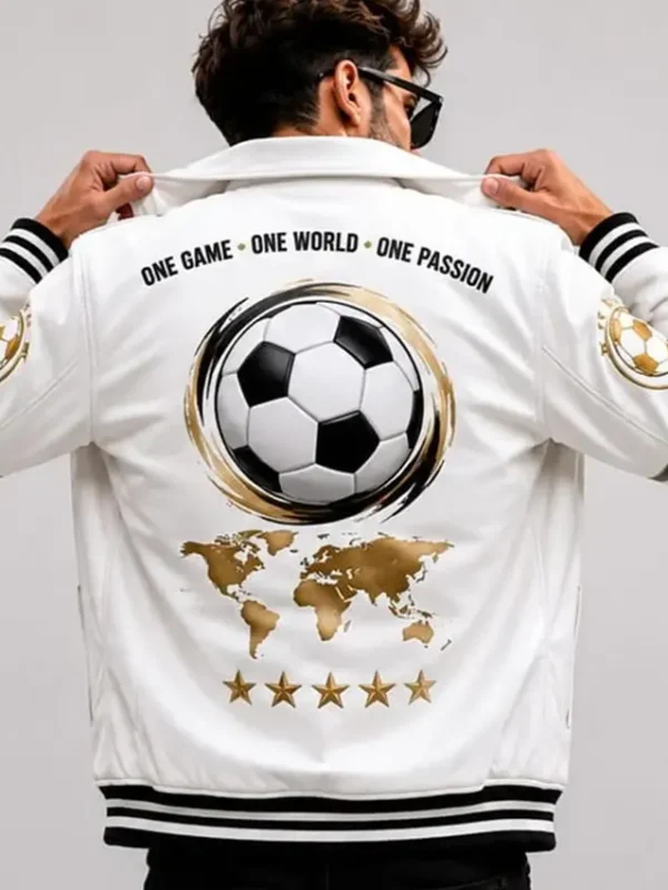 FIFA World Cup 2026 Inspired Leather Jacket