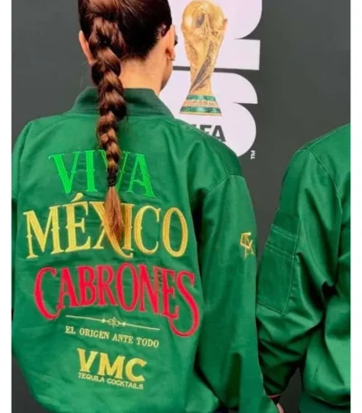 FIFA 2026 Fernanda Gómez Mexico Bomber Jacket