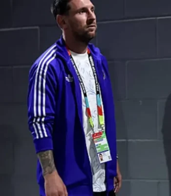 Messi FIFA 2026 Argentina Blue Track Jacket