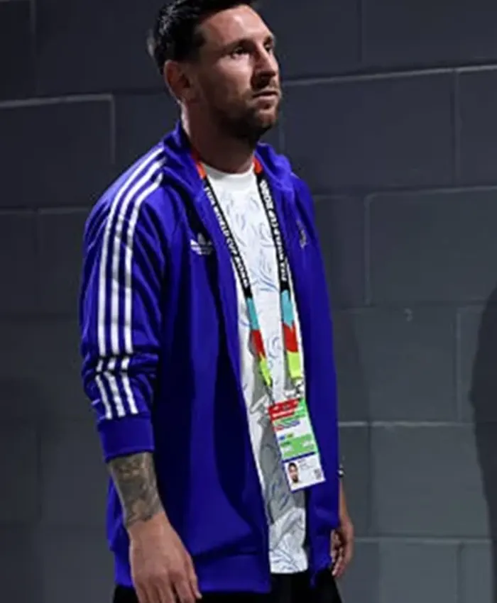 Messi FIFA 2026 Argentina Blue Track Jacket