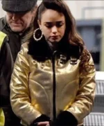 Faith Palladino Curfew Leather Jacket