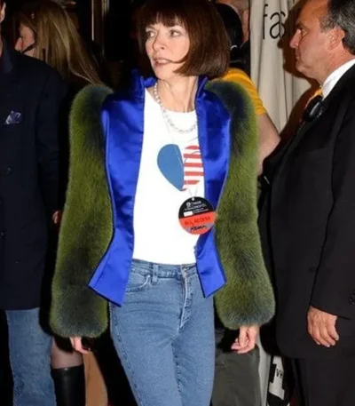 Fashion Awards 2026 Anna Wintour Fur Sleeve Jacket