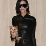 Fashion Week 2026 Demi Moore Leather Jacket