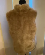 Tan Fur Vest