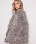 Grey Fur Vest