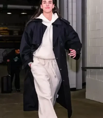 Fever VS Liberty Caitlin Clark Coat