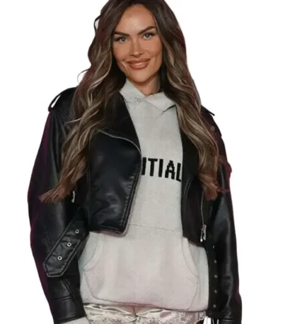 Finding Emily Amy Kenyon Biker Jacket