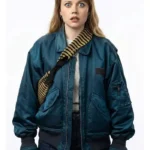 Finding Emily Angourie Rice Bomber Jacket