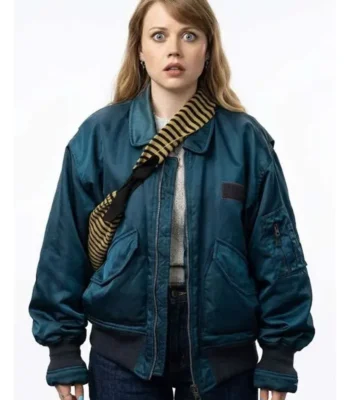Finding Emily Angourie Rice Bomber Jacket