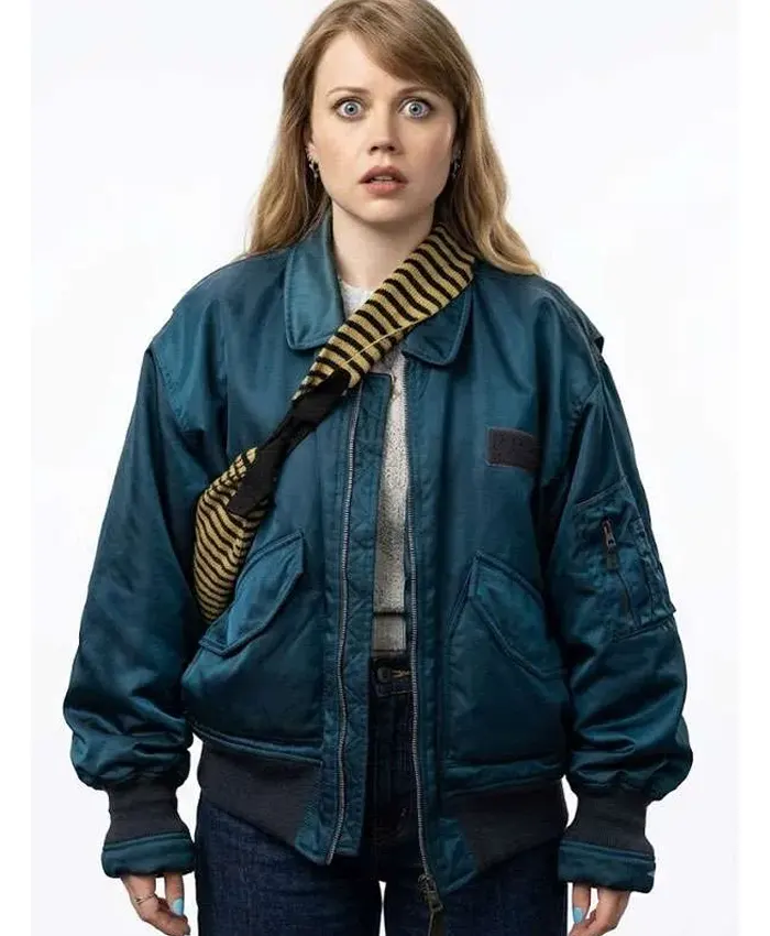 Finding Emily Angourie Rice Bomber Jacket Finding Emily Angourie Rice Bomber Jacket