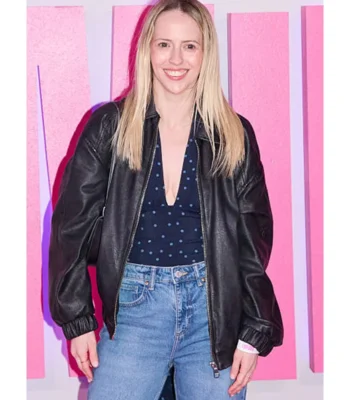 Finding Emily Event Emily Rennie Leather Jacket