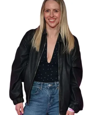 Finding Emily Event Emily Rennie Leather Jacket