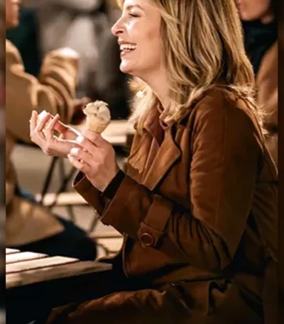 Francesca La Dolce Villa Brown Coat