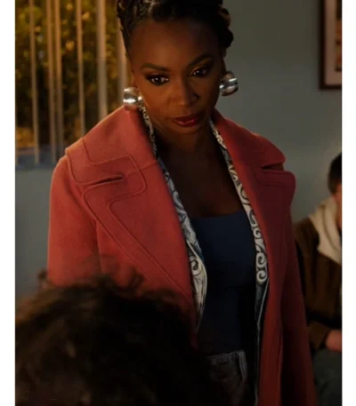 Gabi Mosely Found S02 Orange Coat