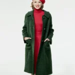 Ghosts Of Christmas Always Kim Matula Green Coat
