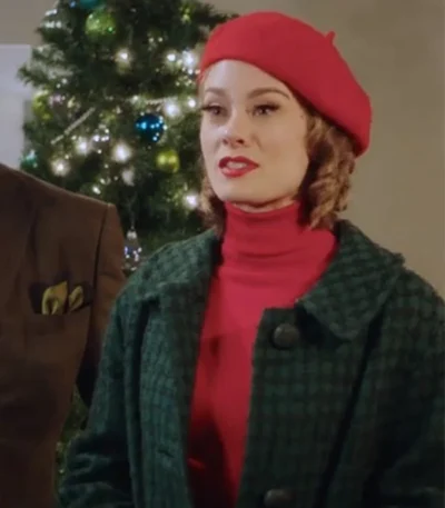 Ghosts Of Christmas Always Kim Matula Green Coat