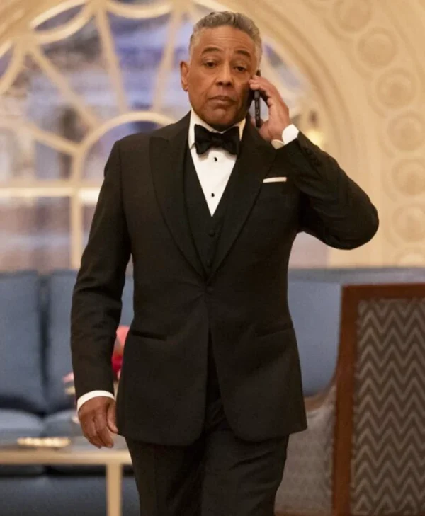Giancarlo Esposito The Residence S01 Black Blazer Giancarlo Esposito The Residence S01 Black Blazer