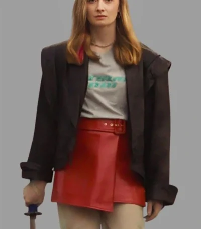 Gina Bernhoft Gørvell Dates in Real Life 2024 Brown Jacket
