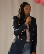 Giving Hope The Ni’cola Mitchell Story Tatyana Ali Blue Blazer