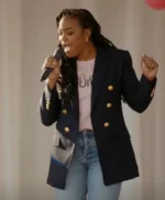 Giving Hope The Ni’cola Mitchell Story Tatyana Ali Blue Blazer