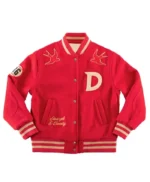 Going Dutch Captain Maggie Quinn Red Varsity Jacket