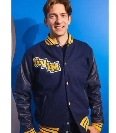 Going Varsity In Mariachi 2023 Letterman Blue Jacket