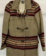 Good Morning America Becky Worley Brown Coat