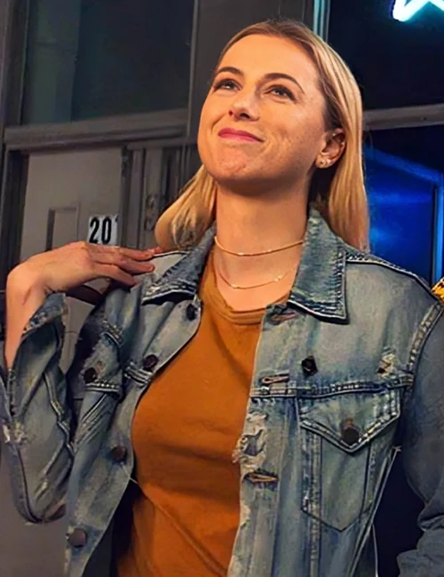 Good on Paper Iliza Shlesinger Denim Jacket Good on Paper Iliza Shlesinger Denim Jacket