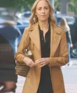 Grey’s Anatomy S21 Teddy Altman Brown Leather Coat